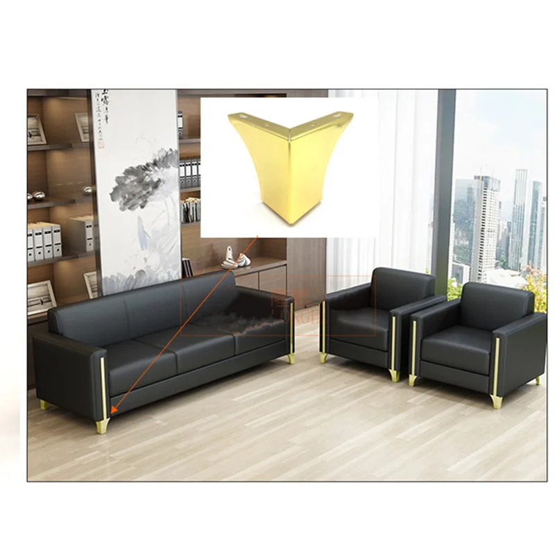 Металлические опорные ножки для мебели 4 шт. резиновые наклейки с резьбой