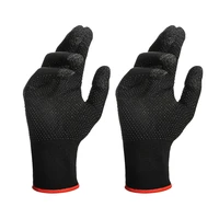 winter warm cycling sports gloves full finger with anti slip knit touch screen breathable sweatproof thermal gloves shockproof