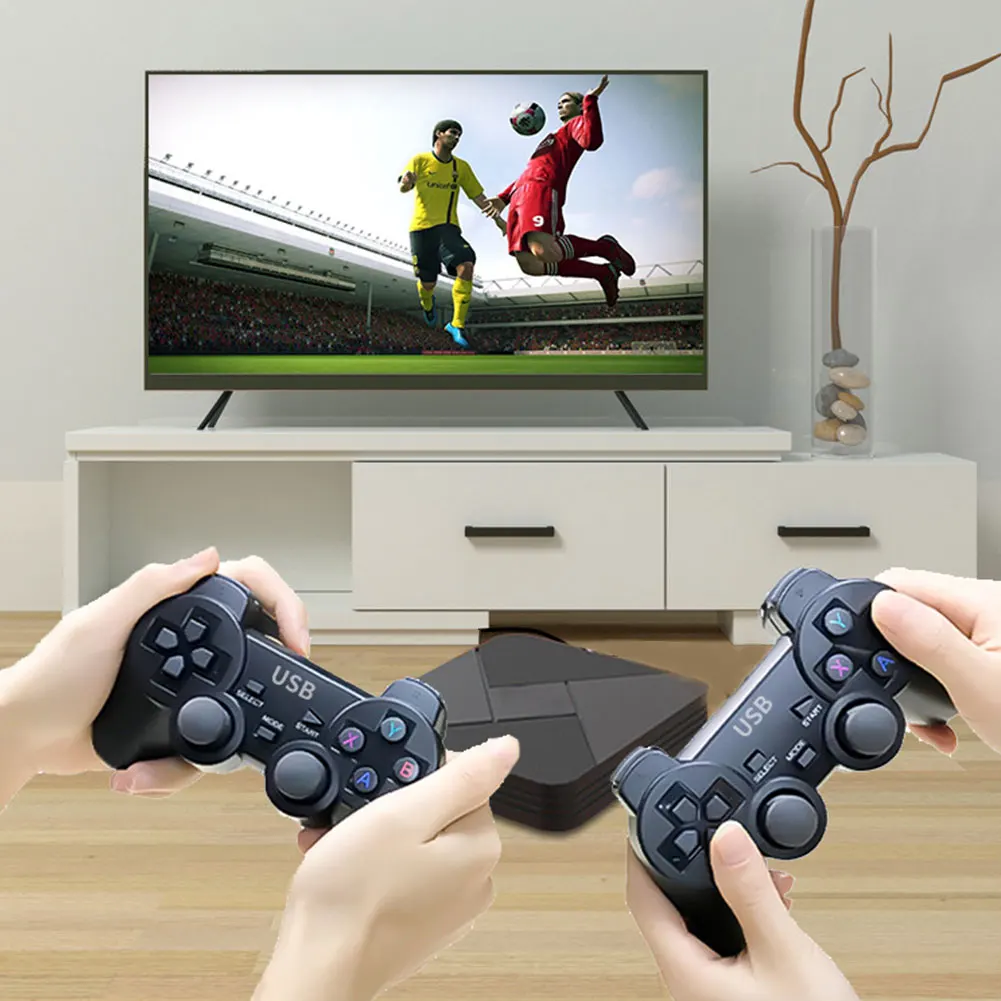 

Консоль игровая Проводная/Беспроводная из АБС-пластика, 4 типа, 32/64 ГБ