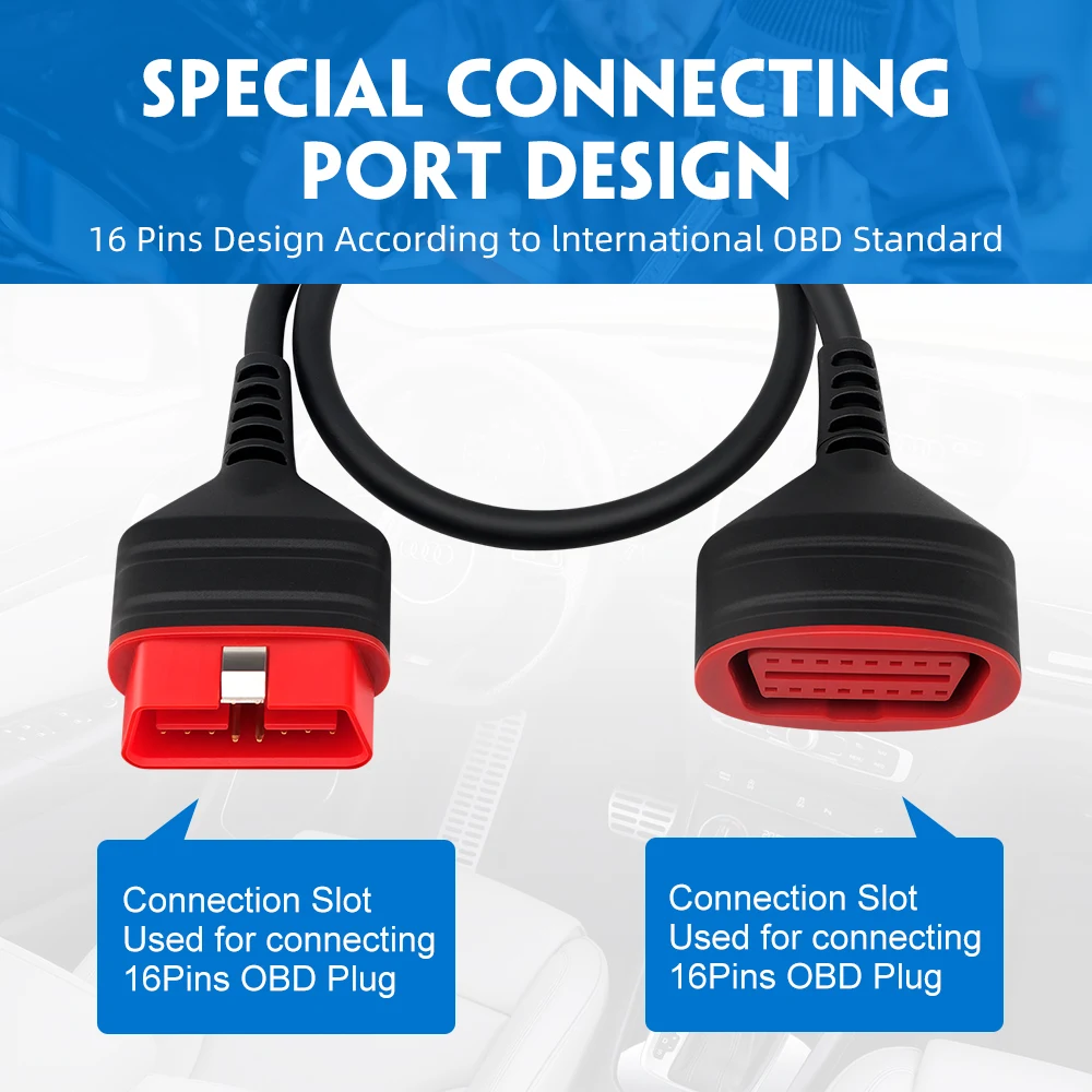 ThinkDiag OBD2 штекер-гнездо оригинальный удлинитель для Easydiag 3 0/Mdiag/Golo более быстрый