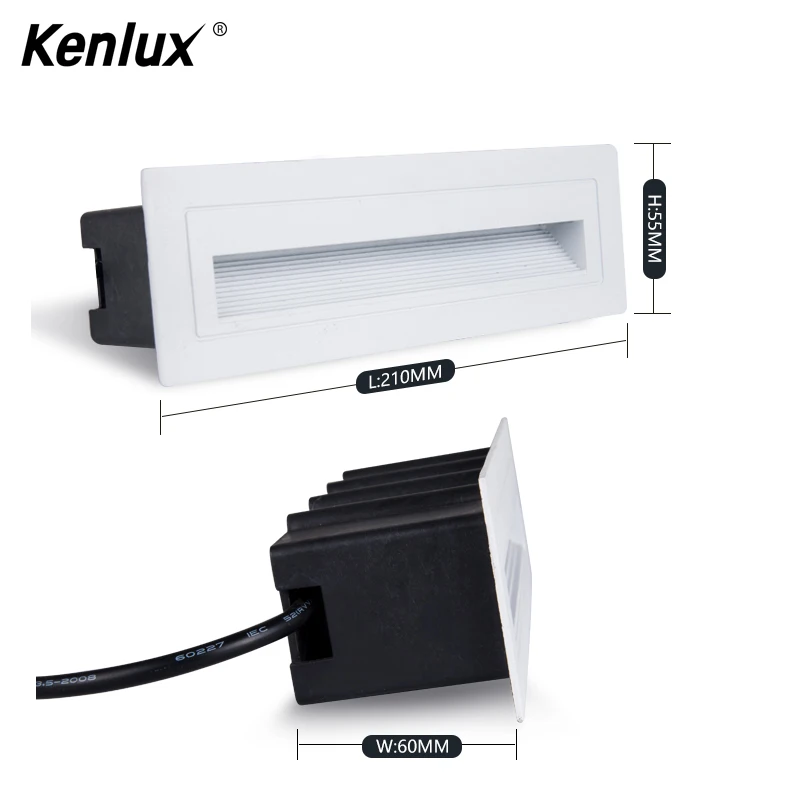 Настенный светильник Led ступеньки лестницы Светильник s IP65 Водонепроницаемый на