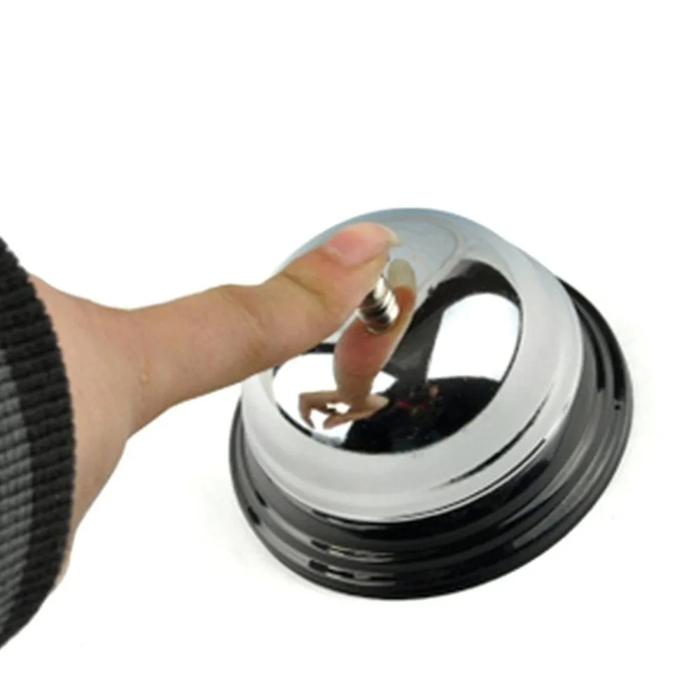 1Pcs New Desk Kitchen Hotel Counter Reception 8.5cm Christmas Craft Cat Bell Restaurant Bar Ringer Call Bell Service Ring