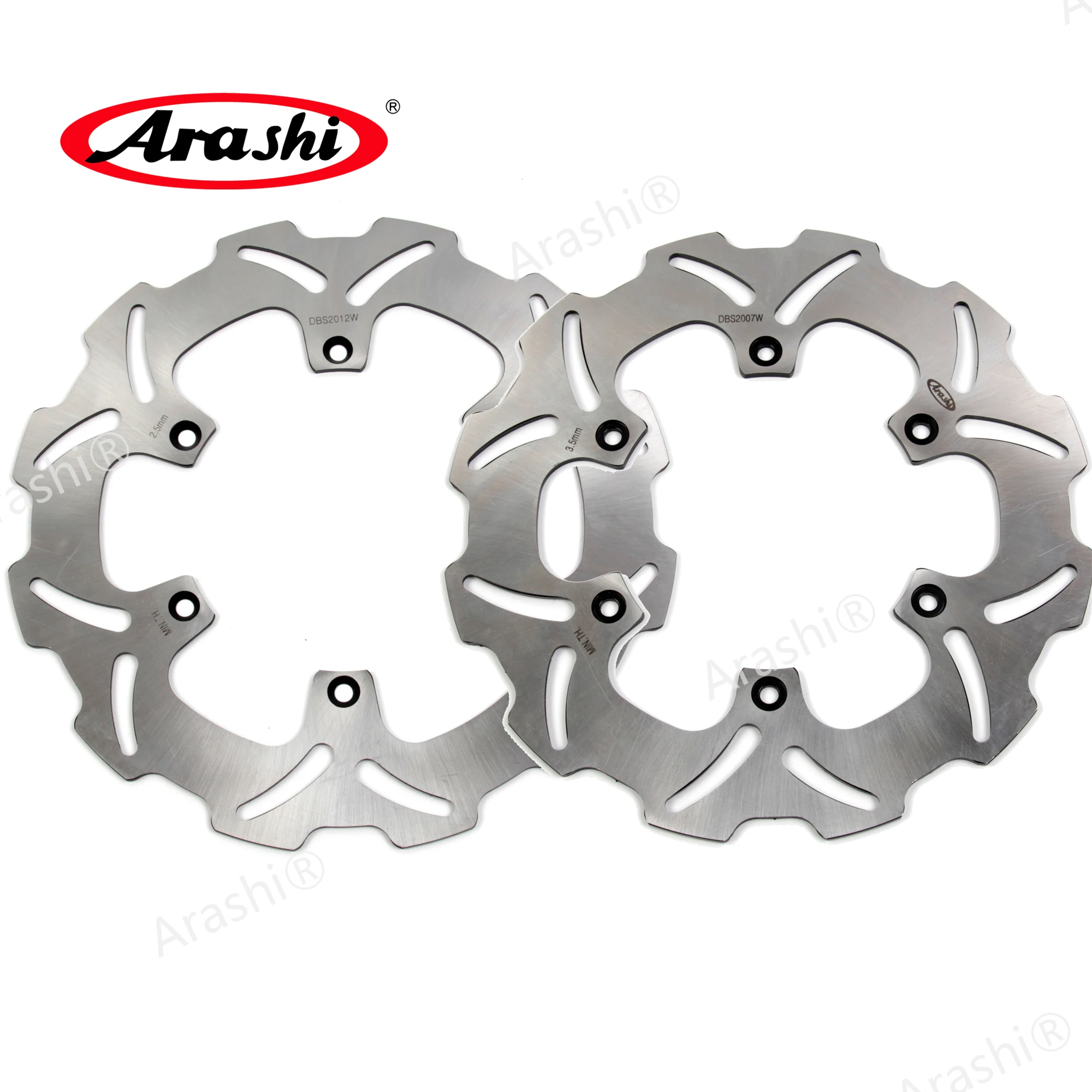 ARASHI для YAMAHA YZ 450F WR450F CNC Передние Задние тормозные роторы тормозной диск YZ450F 2003 2015