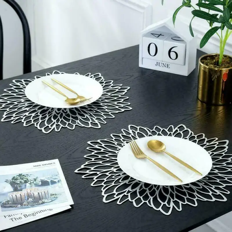 Бамбуковые салфетки Настольный коврик из ПВХ круглый Каботажное судно колодки