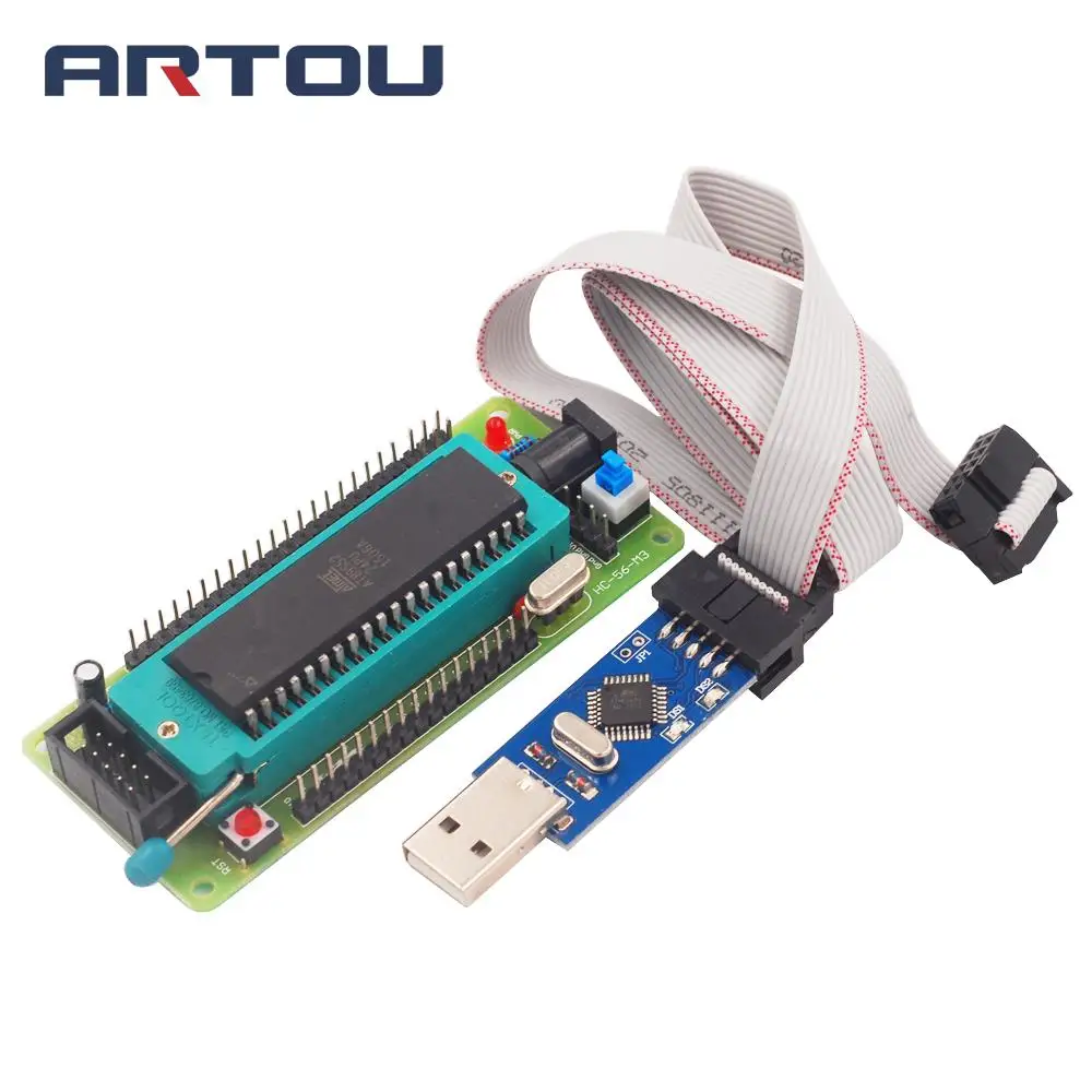 51 основная плата обучающий комплект с блокировкой сиденья AT89S52 USBasp