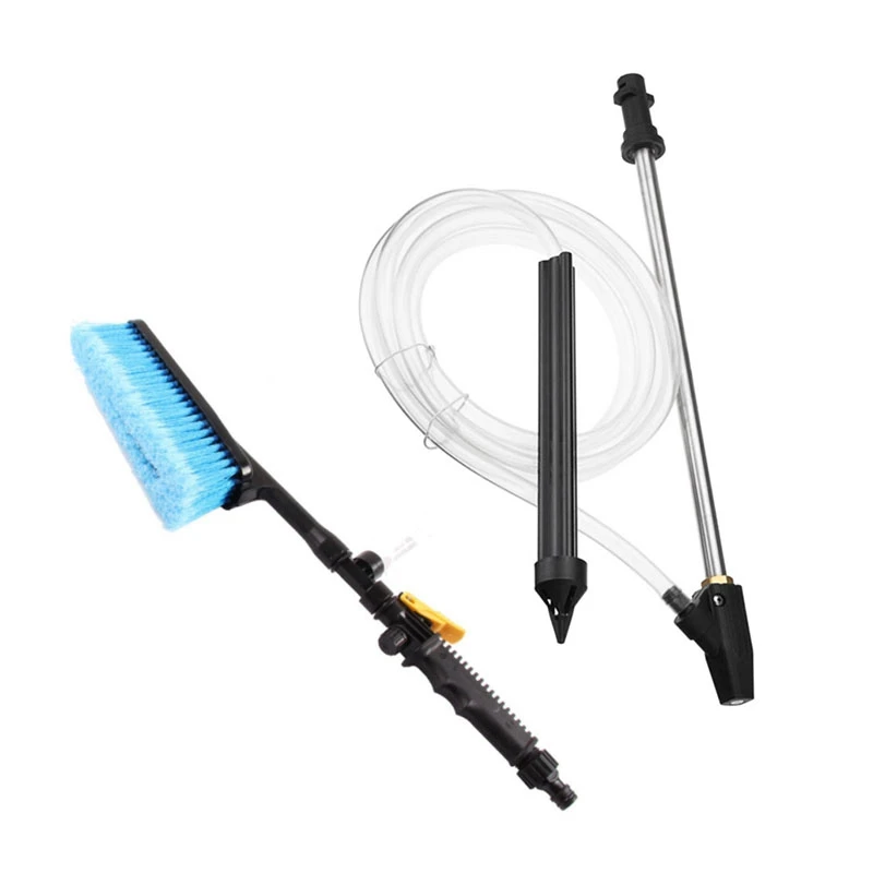 

Щетка для мойки автомобиля, инструмент для очистки водяным распылением с портативной пескоструйной машиной, мокрый очиститель с пистолето...