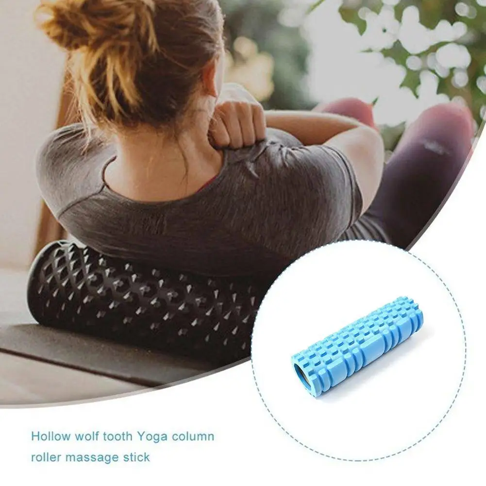 

Eva Hollow Yoga Column Three-dimensional Floating Foam Relaxer Massage High Hardness Stick Roller Muscle W7L7