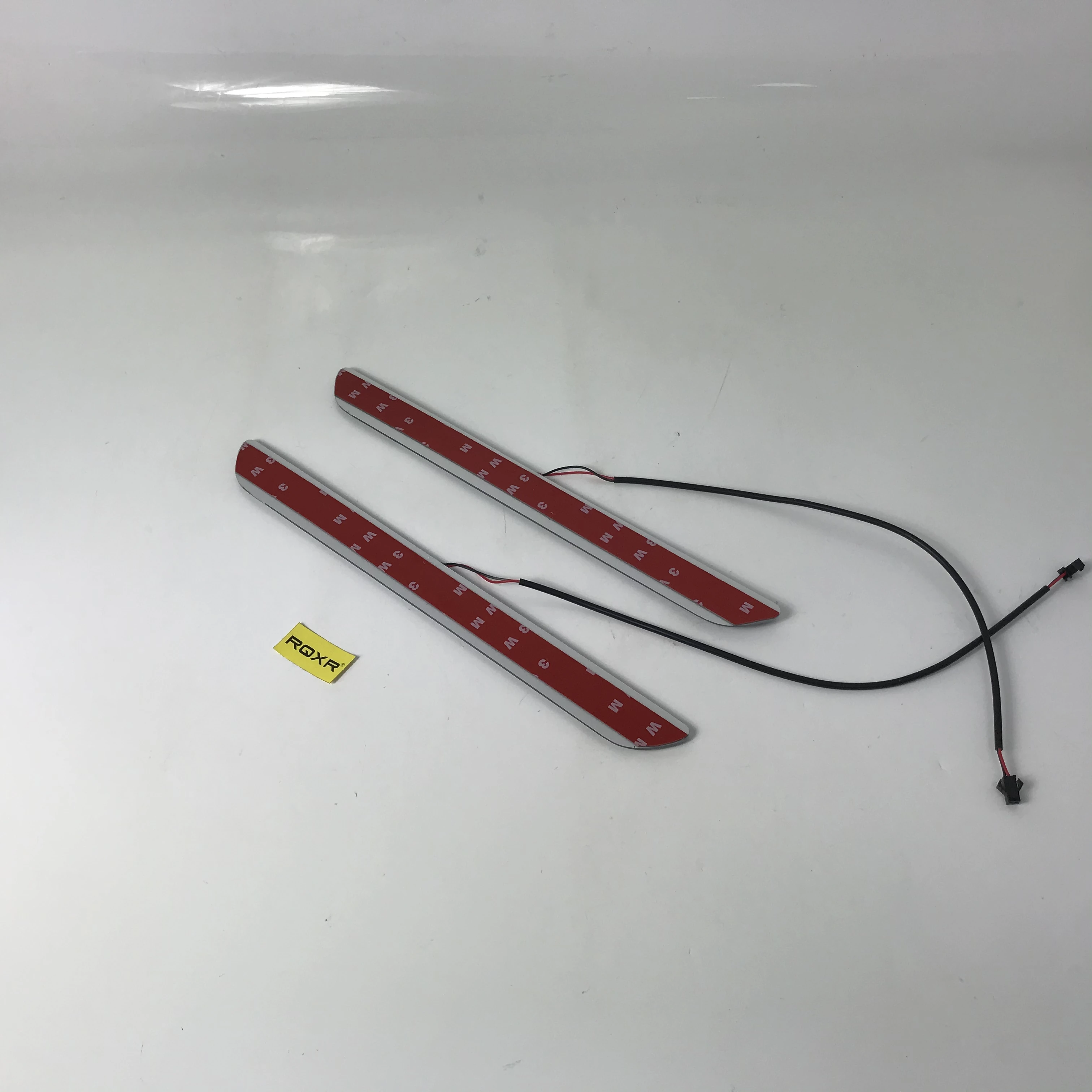 

Osmrk led moving door scuff for jaguar f-pace dynamic door sill plate flat lining overlays guards flowing/fixed light