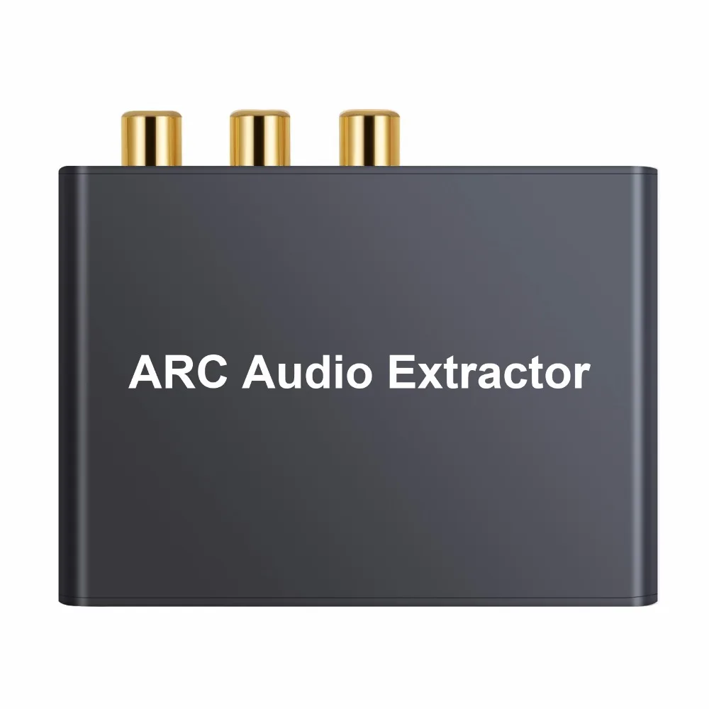 

ARC To Audio Adapter HDMI Audio Return Adapter Optical/Coaxial/3.5mm Output