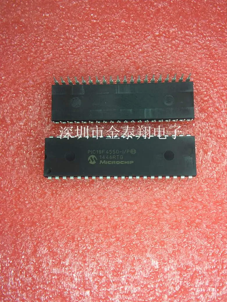

18F4550 PIC18F4550-I/P DIP-40 New original 10PCS
