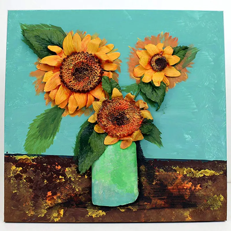 3D Подсолнух силиконовые формы в виде цветка маргаритки инструменты для