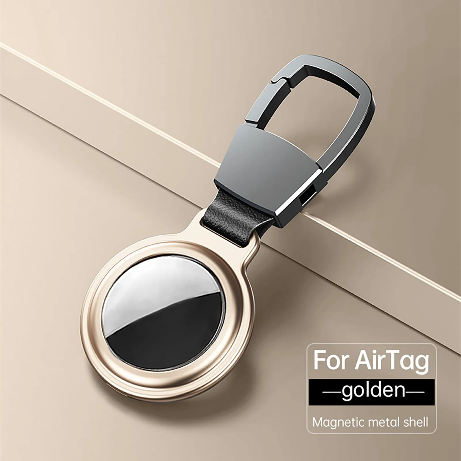 Магнитный поглощающий чехол для Apple Airtag защитный телефона металлический |