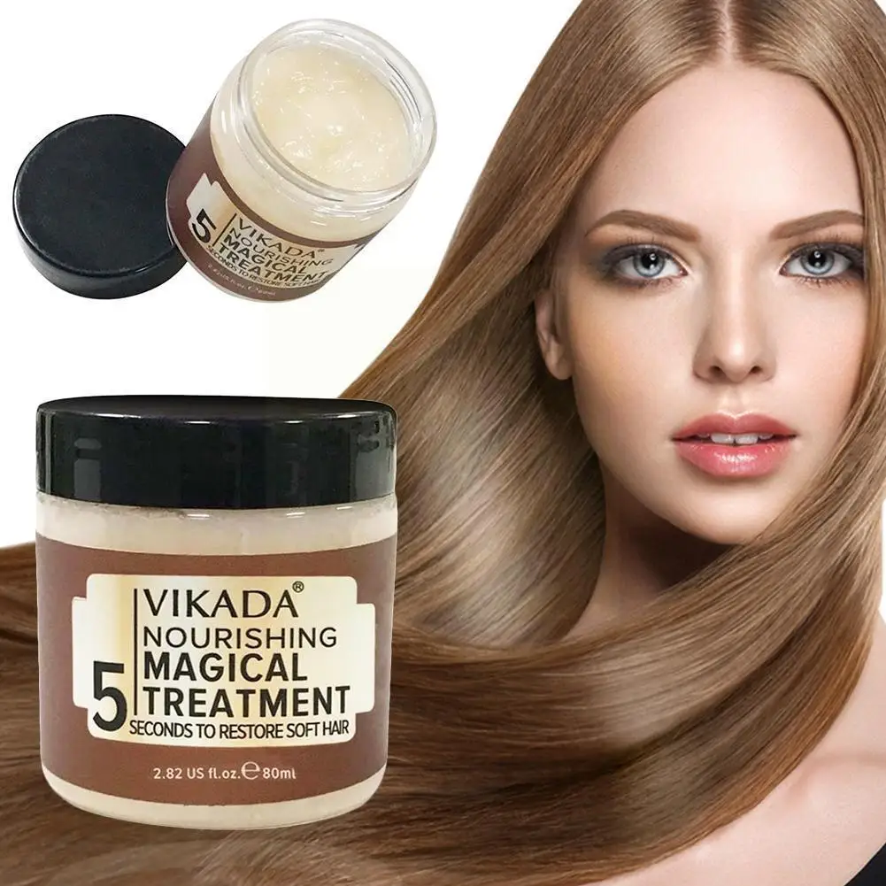 

80ml Magical Treatment Hair Mask Nourishing 5 Seconds Damages Restore Repairs Hair Soft Z0I3