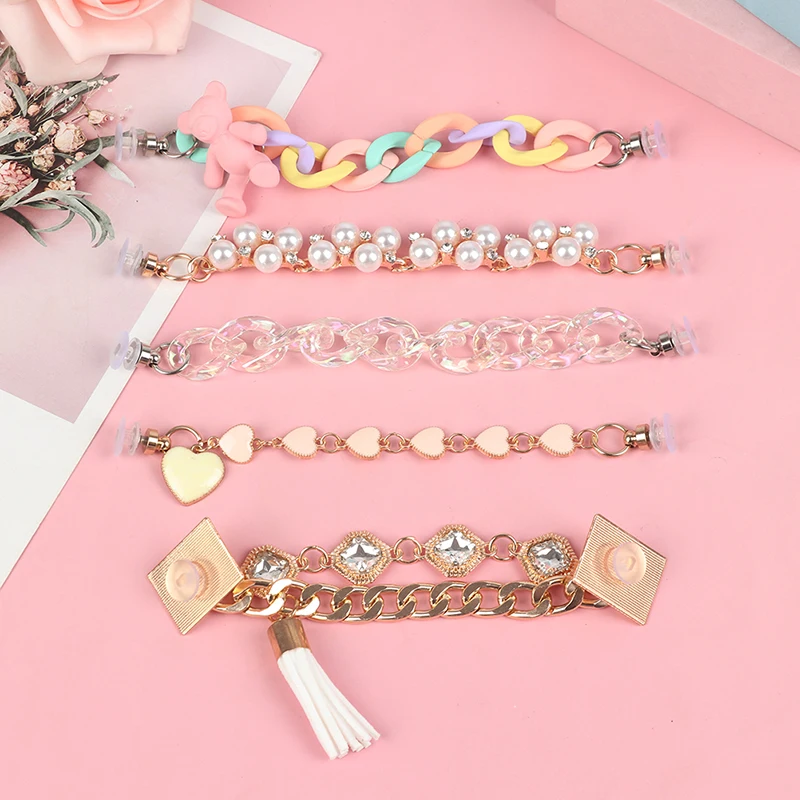 

1PCS shoes Shoes Chain Charms Light Bear DIY Shoe Chain Decorations Clogs Shoe Chain Cool Trendy Shoes Accessories Non-metal