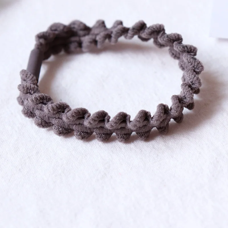 

3pcs/lot Women Simple Thicken Elastic Hair Bands Girl Velvet Elastic Band for Hair Ponytail Holder Rubber Bands Hair Accessories
