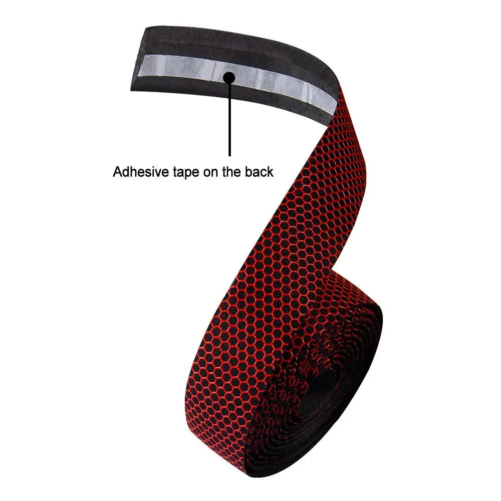 

2pcs Bicycle Handlebar Tape PU + EVA Shock Absorption Anti-Slip MTB Road Bike Handle Wrap Cycling Handle Bar Tape Accessories