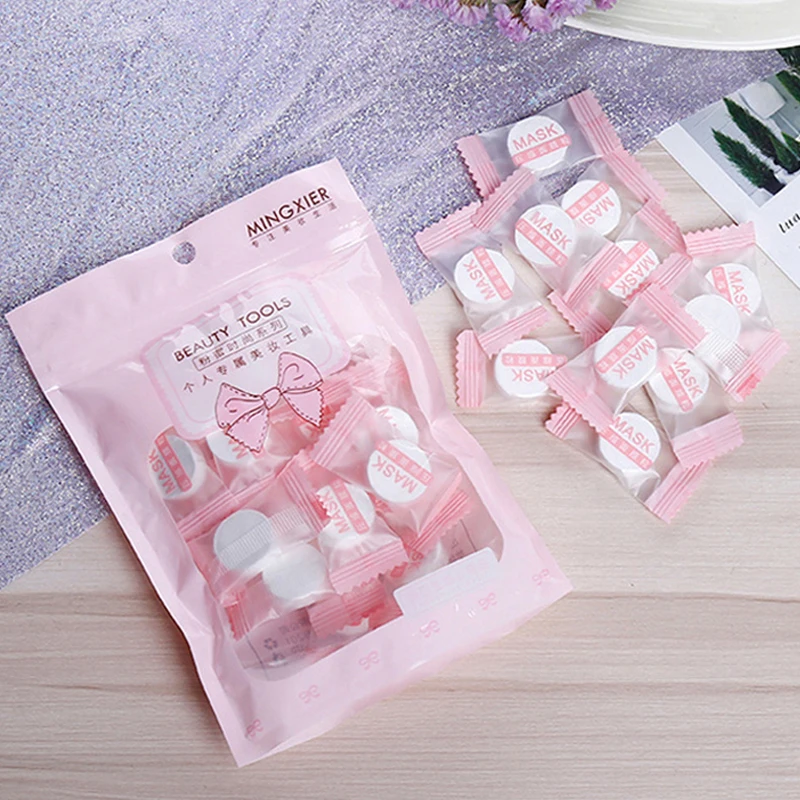 Ультратонкая увлажняющая одноразовая компрессионная маска для лица хлопковый