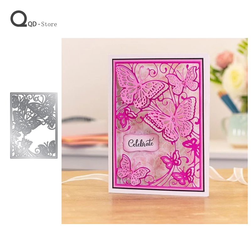 

Background Board Box Cutting Dies Scrapbooking DIY Card Make Mould Model Craft Decoration Metal Cutting Dies New 2021 Stamps
