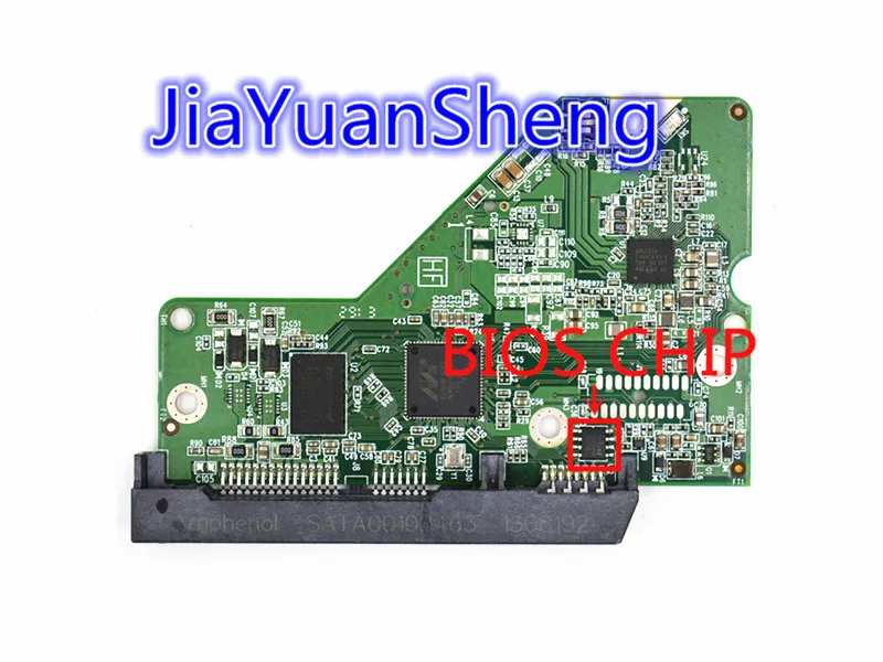 Placa de Circuito de Disco Rígido Digital Ocidental Placa de Circuito do Disco Rígido 2060771945001 Rev a 2009-001 Rev p1 20082023-2060-f01