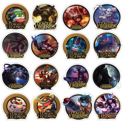 Наклейка s наклейки из игры League of Legends наклейка s 100 шт наклейка для ноутбука скейтборд наклейка s гитарная Наклейка для книги