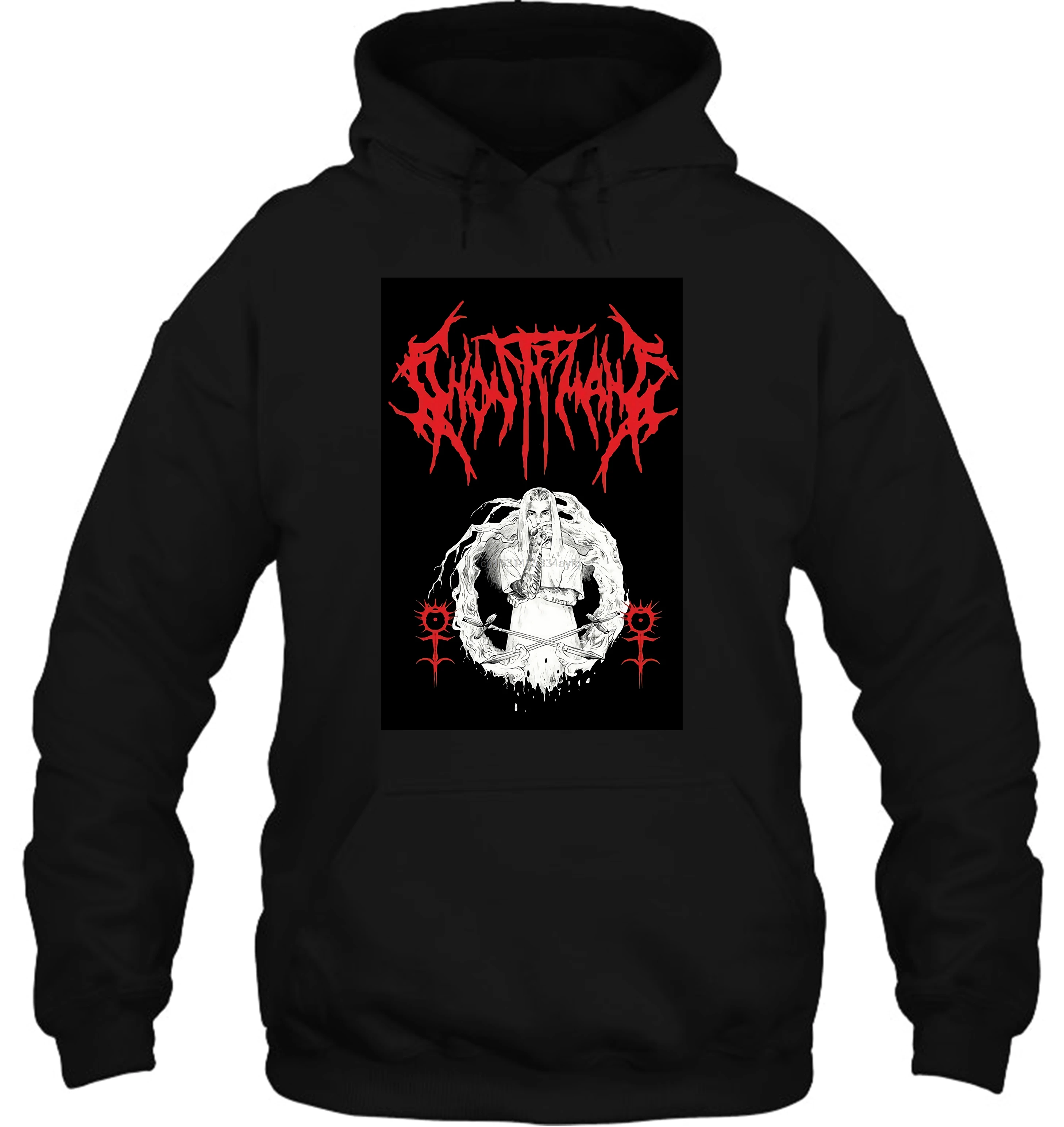 Мужская толстовка с капюшоном Стильная Ghostemane SCHEMAPOSSE $ UICIDEBOY PEEP XAN UZI LIL 69 Rare K701