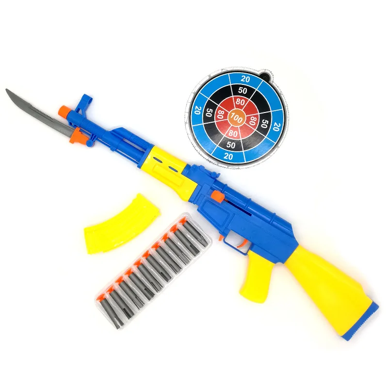 Для AK47 Дартс мягкие полые отверстия головы пули Запасной комплект для игрушка