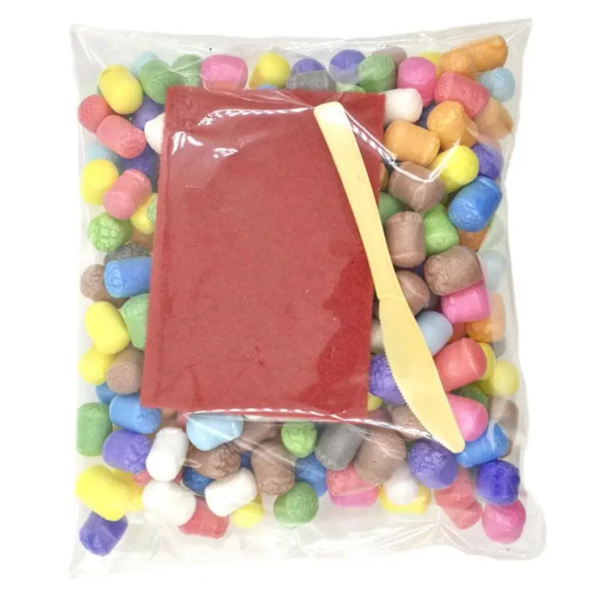 300 шт. детский сад красочные крахмал для малышей и детей постарше строительные