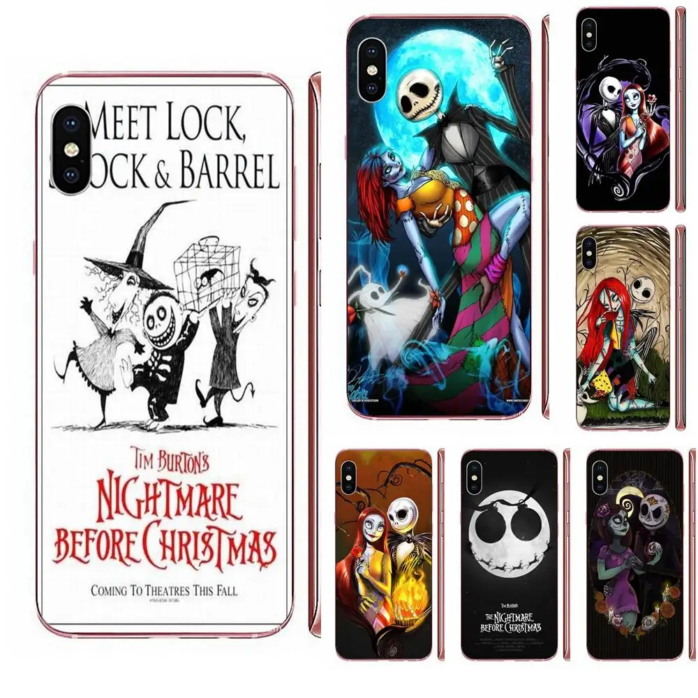 ТПУ с рисунком для Xiaomi Redmi 3 3S 4 4A 4X 5 6 6A 7 K20 Note 2 5A Plus Pro Jack Skellington и Салли - купить по