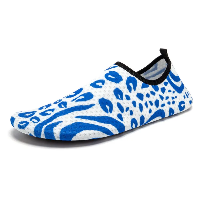 Changxing-1195-Blue Aquashoes/мужские пляжные Тапочки большого размера для плавания; женская пляжная обувь для кемпинга; обувь для взрослых; для занятий фитнесом и йогой; нескользящие кроссовки синего цвета - Цвет: Changxing-1195-Blue