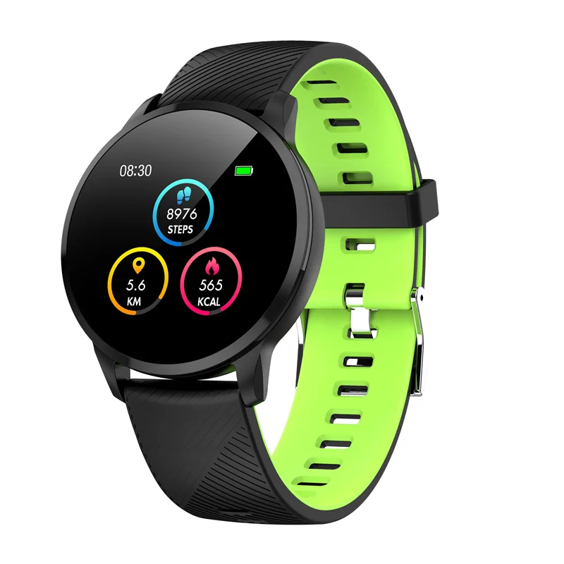 Зеленый Y16 smart watch Водонепроницаемый Фитнес-трекер часы монитор сердечного ритма приборы для измерения кровяного давления, спортивные Смарт-часы фитнес-браслет для женщин - Цвет: Зеленый