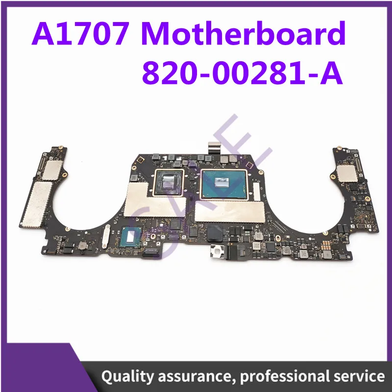 Оригинальная материнская плата 820-00281-A Good A1707 Core i7 2 6 ГГц 7 8 9 для Macbook Pro 16 Гб