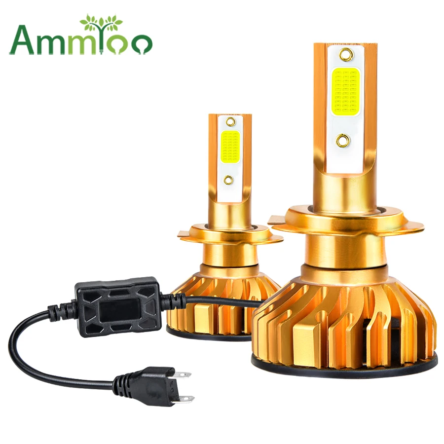 Светодиодный H7 H4 H1Bulb светодиодный автомобилей головной светильник с can-bus H7 9005 9006 светодиодный лампы H11 HB3 HB4 H8 h9 светильник 12000LM 6500K 12V 24V туман светодиодный авто лампы
