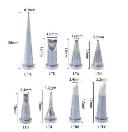 Наконечник паяльника серии IBK LT бессвинцовый нагревательный элемент для Weller WP80