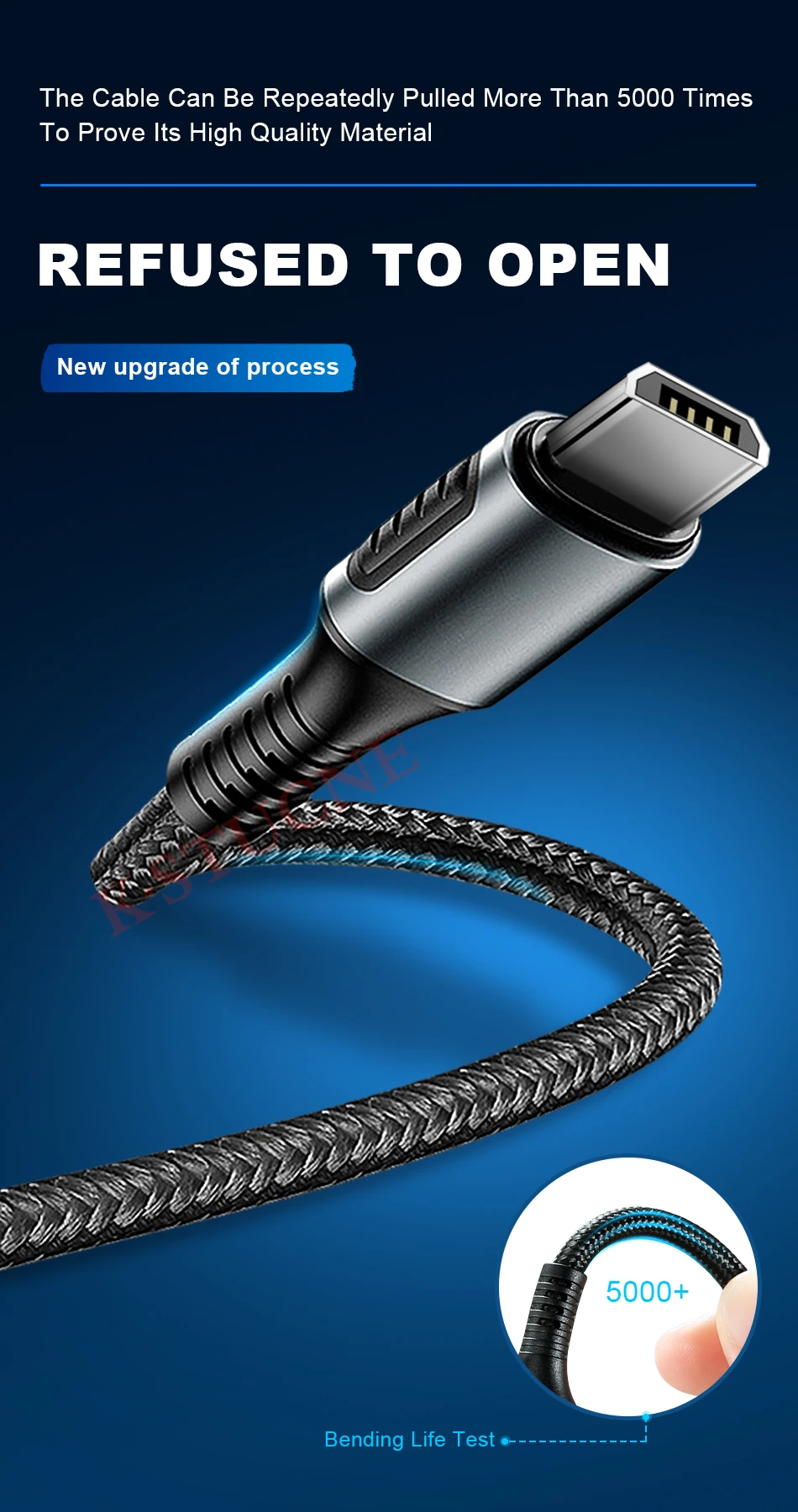 KSTUCNE Micro USB кабель для быстрой зарядки Microusb шнур для samsung S7 Xiaomi Redmi Note 5 Pro Android телефонный кабель Micro usb зарядное устройство