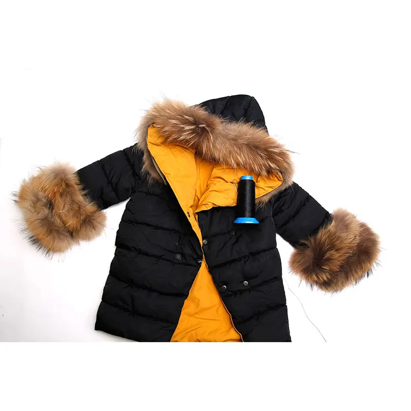 

Real Raccoon Fur Strip/hooded 68-70cm Fur Trim Of Down Coat Fur Collar Fur Trim Accessories Down Coat Trimming Scarfs