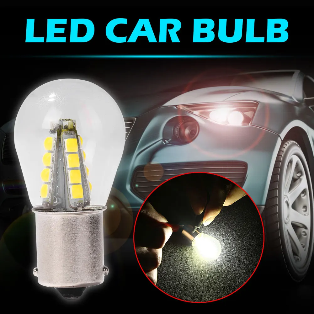 

Car LED Brake Signal Light 1156/BA15S 3W Red White Yellow Filament Chip Car Reverse Bulb Parking Lamp Auto Brake Lights