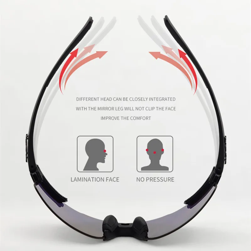 

Cycling Glasses Men&Women Road Bike Sunglasses Sport Riding Running Eyewear Goggles Bicycle Glasses Mtb Fietsbril for Running