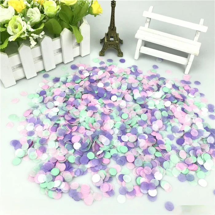

1cm 10g/bag Mixed Colors Metallic Rose Gold Mini Round Confetti Dots Filling Balloons Baby Shower Wedding Engagement Decorations