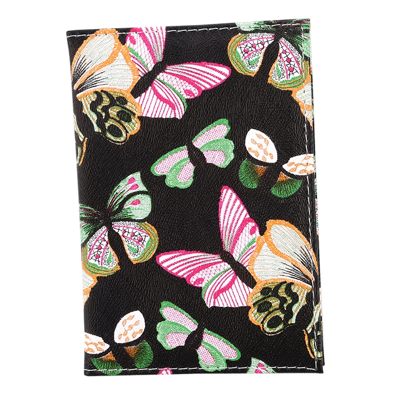 

Women Passport Cover Butterfly Printing Passport Cover Travel Credit Card Holder Travel ID Document Passport Holder Bag