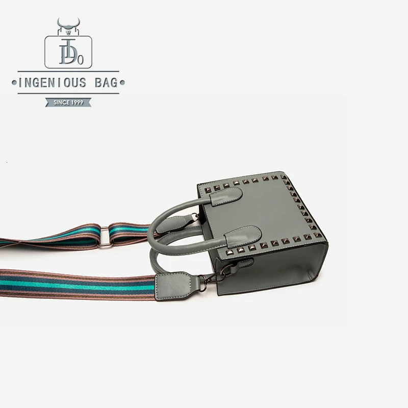 Женские сумки из искусственной кожи женские сумки-мессенджеры с заклепками