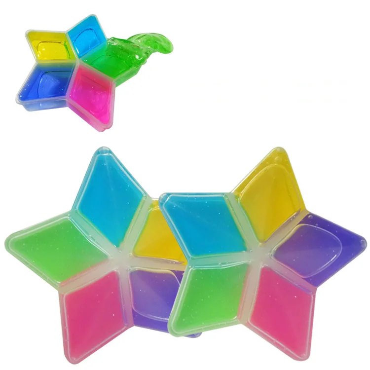 Нетоксичная глина для выдувания пузырьков кристальная может рисовать слайм