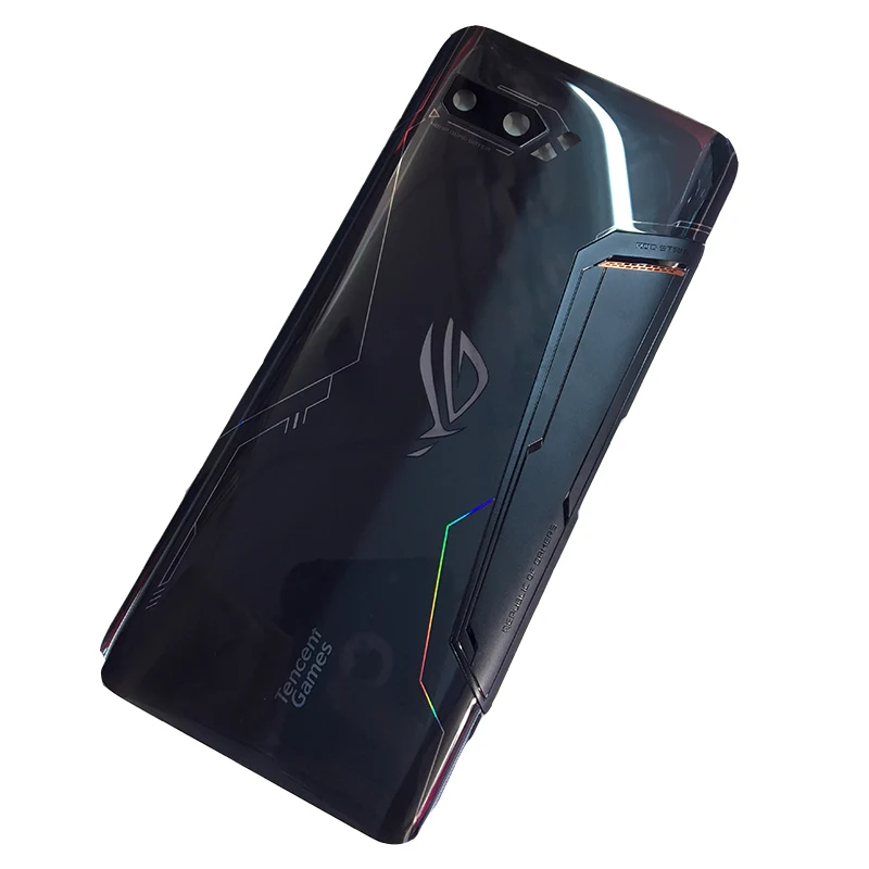 

BINYEAE Rear Housing For Asus ROG Phone 2 ZS660KL I001D I001DA I001DE Glass Original Battery Cover Back Case With Camera Len