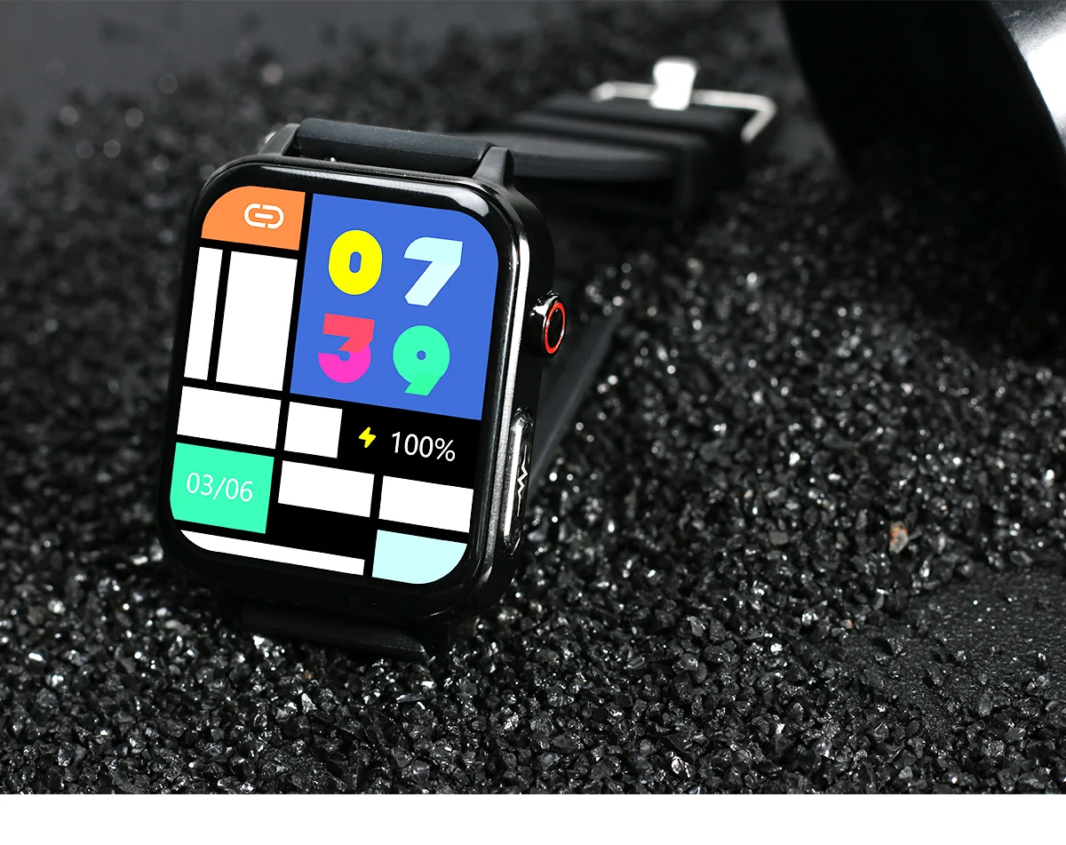

High-end Health Smart Watch 2021 E86 ECG+PPG Body Temperature Blood Pressure Oxygen Heart Rate Respiration Smart band Men Women