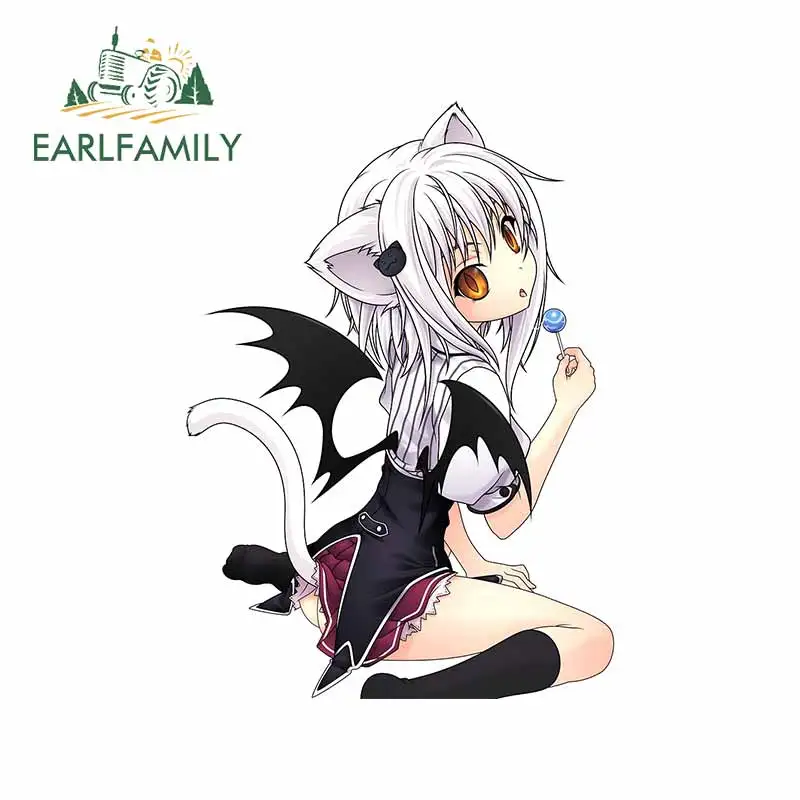 

EARLFAMILY 13cm x 9.6cm for High School DxD Koneko Toujou Personality RV Car Stickers Surfboard Waterproof Decal Vinyl Car Wrap
