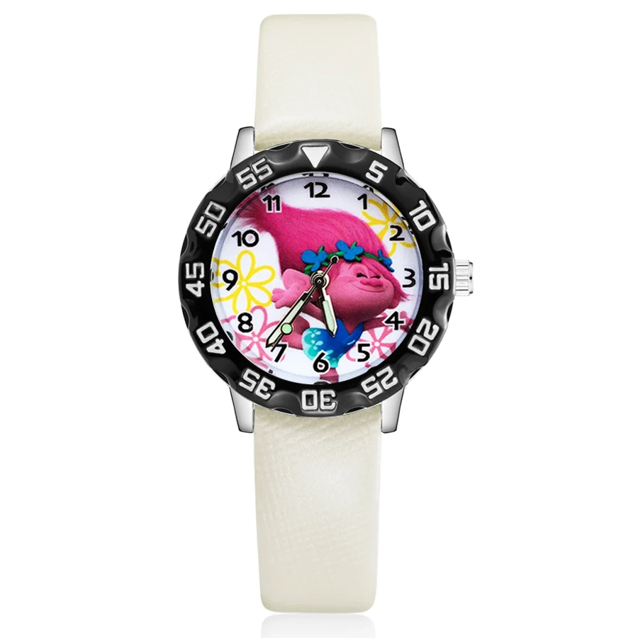 Модные милые детские часы в стиле милых троллей Студенческие для девочек и