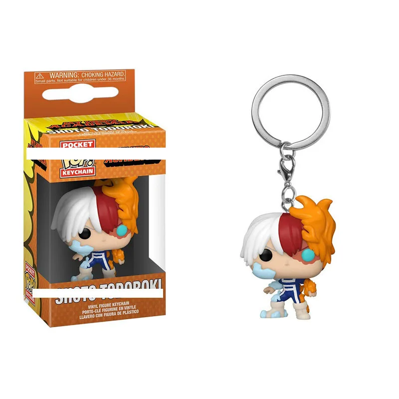 

1 POP my hero college Todoroki Shoto model keychain pendant toy