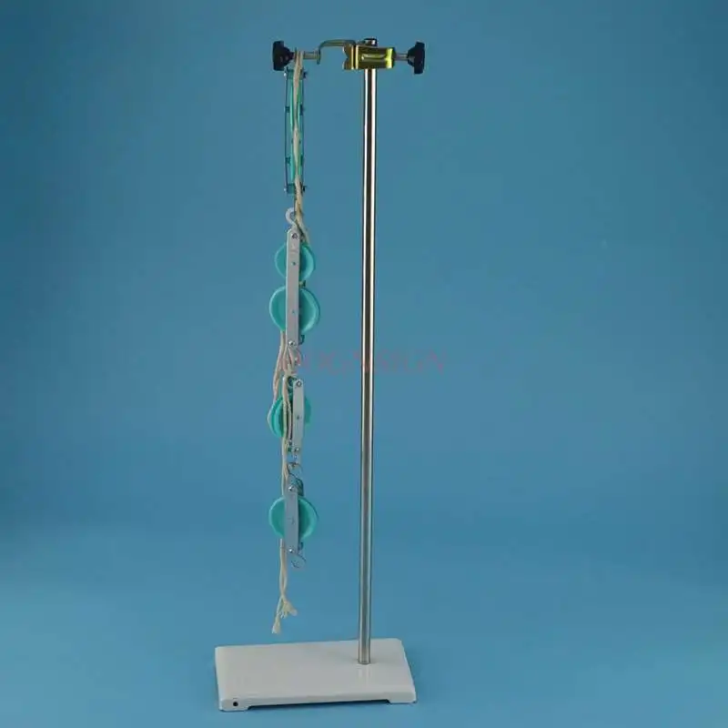 Набор шкивов и кронштейн для школьников физический механический |