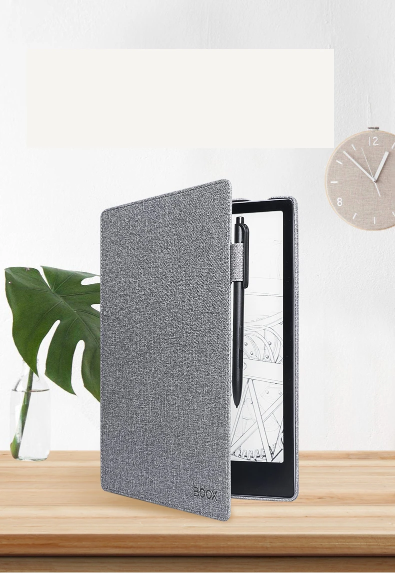 Встроенный оригинальный кожаный чехол Boox Note PRO для электронной книги 1:1 новый