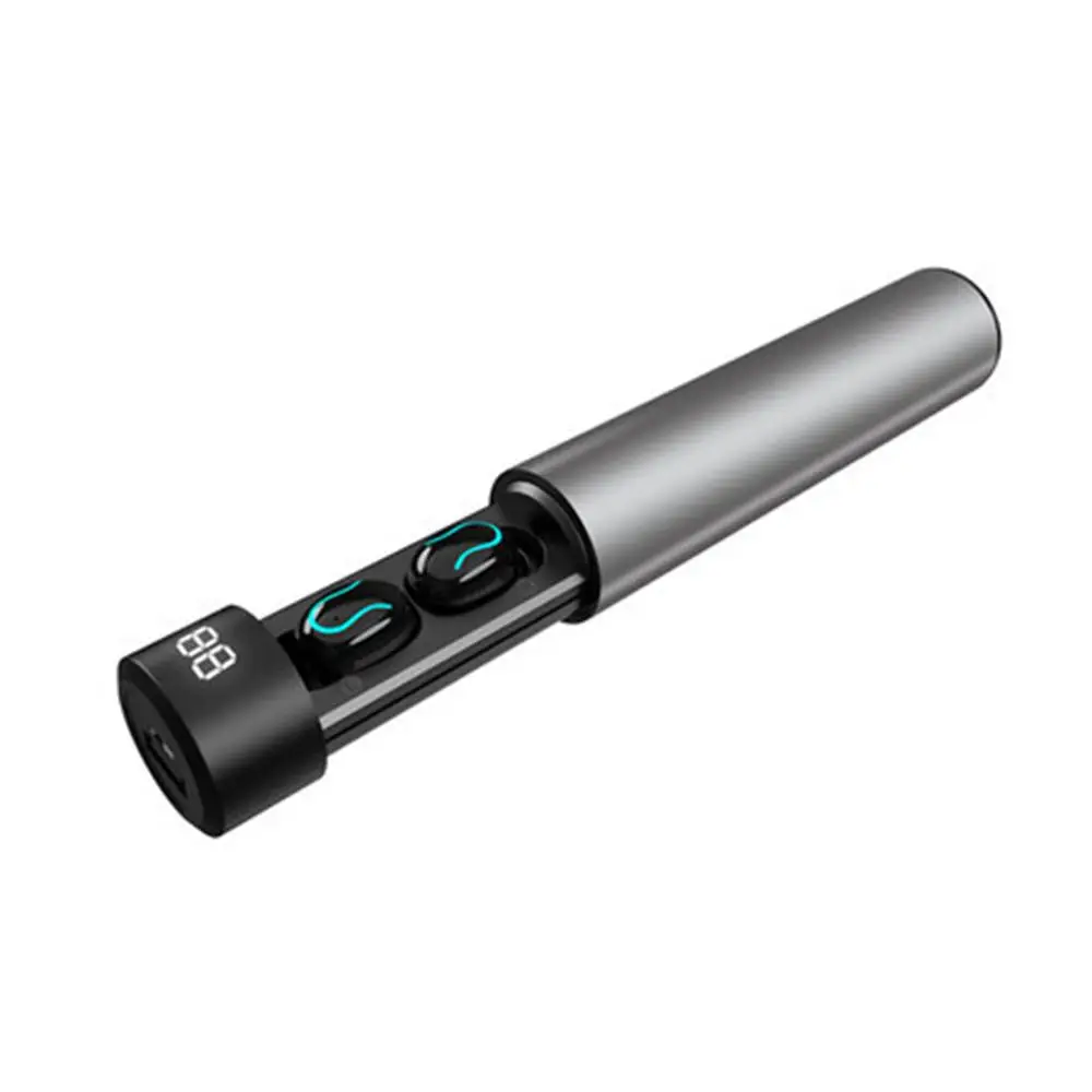 Mini TWS bluetooth 5.0 Wireless In-ear Earphone Binaural Call Digital Power Headset Display Hi-Fi Stereo | Электроника