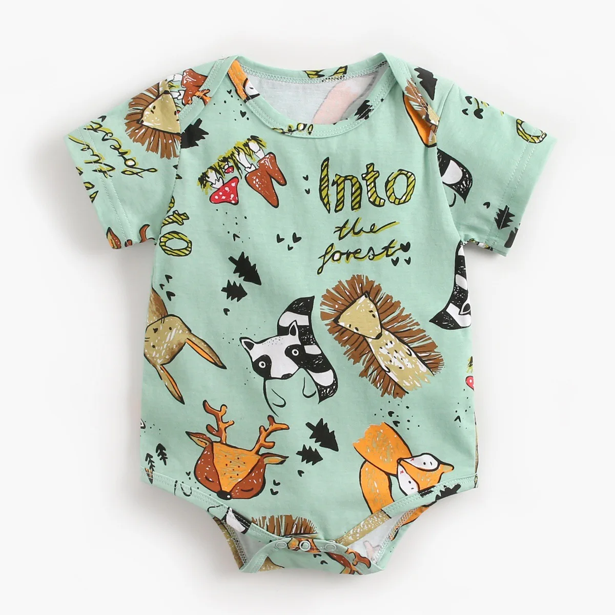 Body de verano para beb&eacute; reci&eacute;n nacido, ropa de moda para ni&ntilde;a y ni&ntilde;o, mono, ropa de algod&oacute;n de 0 a 36M, traje para ni&ntilde;a-2
